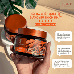 Tẩy Da Chết Toàn Thân Exclusive Cosmetic Quế Hồi Cafe Belarus Gel Scrub Coffee & Cinnamon Cloves 380g