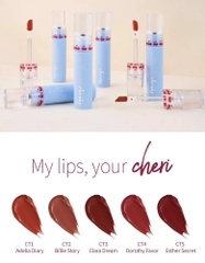 [CLESAL2401 - DATE 11/2024] Son Kem Lì Dearmay Lên Màu Chuẩn California Cherry Velvet Tint 4.4g