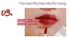 [CLESAL2401 - DATE 03/2024] Son Kem Lì Gilaa Long Wear Lip Cream 5g