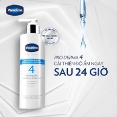 Sữa Dưỡng Thể Vaseline Cấp Ẩm, Dưỡng Da Sáng Mịn Vaseline Pro Derma 250ml