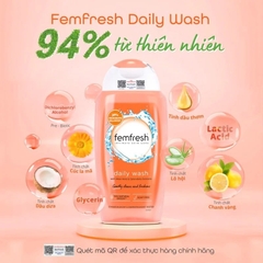 Dung Dịch Vệ Sinh Phụ Nữ Femfresh Cao Cấp Hằng Ngày Daily Intimate Wash (Cam)