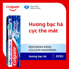 Kem Đánh Răng Colgate Maxfresh The Mát Dài Lâu Gấp 10 Lần 225g