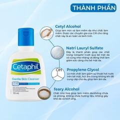 Sữa Rửa Mặt Cetaphil Dịu Nhẹ Không Xà Phòng Gentle Skin Cleanser (Bản Mới)