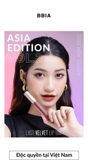 Son Kem Lì BBIA Last Velvet Lip Tint ASIA EDITION 2  (Nắp Vàng Đồng) 5g
