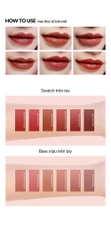 Son Kem Lì BBIA Last Velvet Lip Tint ASIA EDITION 2  (Nắp Vàng Đồng) 5g