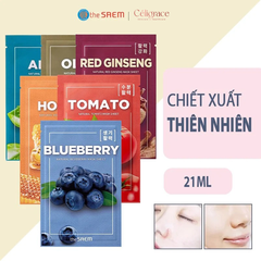 Mặt Nạ Giấy The Saem Chiết Xuất Từ Thiên Nhiên Natural Mask Sheet 21ml