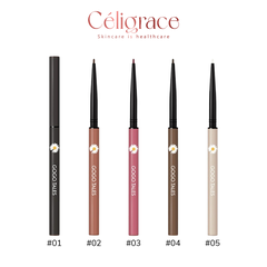 Chì Kẻ Mắt Gogo Tales Hoa Cúc Sắc Mảnh Lâu Trôi Waterproof Crayon Eyeliner 0.1g