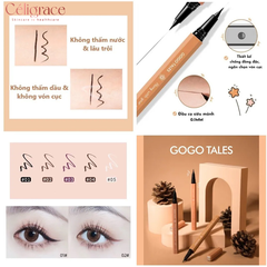 Bút Dạ Kẻ Mắt GOGO TALES Slender Beckoning Eyeliner 0.6ml