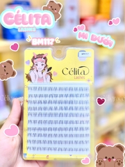 [TẶNG 10 NHẪN ĐỰNG KEO] [MI DƯỚI - 10 HÀNG] Mi Giả CÉLITA Từng Cụm Tự Nhiên & Mềm Mại