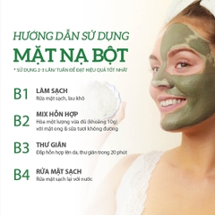 Bột Cám Gạo Milaganics Dưỡng Da Sáng Mịn, Mờ Thâm