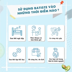 Dầu Gội Khô Batiste Giúp Làm Sạch, Tóc Bồng Bềnh Dry Shampoo 200ml