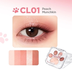Bảng Phấn Mắt 5 Ô PINKFLASH Meow Paw Mịn Màng, Lâu Trôi 6g