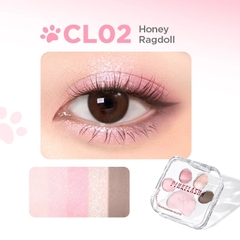 Bảng Phấn Mắt 5 Ô PINKFLASH Meow Paw Mịn Màng, Lâu Trôi 6g