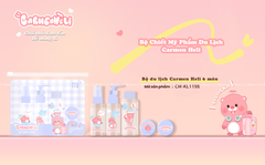 CM-KL1198 [SET 6 MÓN] - Bộ Chiết Mỹ Phẩm TTR Carmen Heli (Tím)
