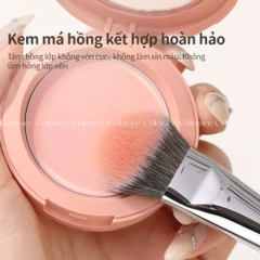 Cọ Má Hồng Vát GUOXIAONIU Rose Gold Slope Blush Brush #402