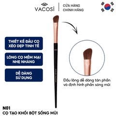 N01 - Cọ Tạo Khối Bột Sống Mũi VACOSI Angled Shading Brush