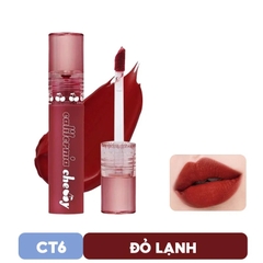 [CLESAL2401 - DATE 11/2024] Son Kem Lì Dearmay Lên Màu Chuẩn California Cherry Velvet Tint 4.4g