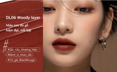 [MÀU DL01 - MÀU DL06] Son Kem Lì, Mịn Mượt Nhẹ Môi BLACK ROUGE Double Layer Over Velvet (Version 1) 4.1g