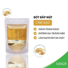 Bột Cám Gạo Milaganics Dưỡng Da Sáng Mịn, Mờ Thâm
