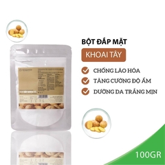 Bột Khoai Tây Milaganics Dưỡng Sáng Da, Ngừa Lão Hóa 100g (Túi)