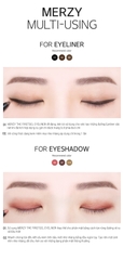 [CLESAL2401 - DATE 08/2025] Chì Kẻ Mắt Merzy Dạng Gel Lâu Trôi Another Me The First Gel Eyeliner 0.5g