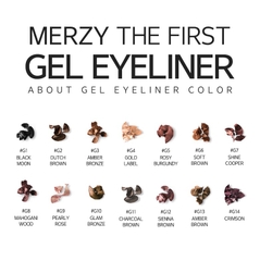 [CLESAL2401 - DATE 08/2025] Chì Kẻ Mắt Merzy Dạng Gel Lâu Trôi Another Me The First Gel Eyeliner 0.5g