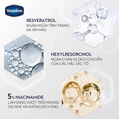 Sữa Dưỡng Thể Vaseline Cấp Ẩm, Dưỡng Da Sáng Mịn Vaseline Pro Derma 250ml