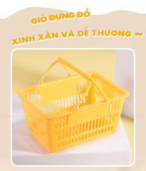 H-9034 - Hộp Set 3 Bông Phấn Khô Và Ướt HEY Kèm Giỏ Đựng Xinh Xắn