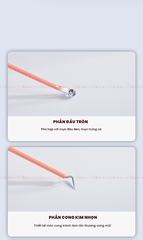 H-9003 - Set Dụng Cụ Nặn Mụn HEY Chuyên Dụng Kèm Hộp Đựng Acne Needle 36g