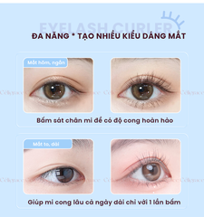H-9055 - Bấm Mi HEY Cán Dài Phong Cách Mới Long Handle Curling Eyelash Curler 47g