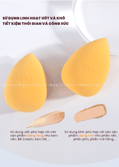 [HEY-KMHDP] H-9000 - Bông Mút Trang Điểm Nền HEY Beauty Egg Hình Giọt Nước 24g
