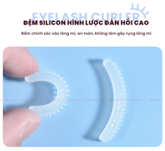 H-9055 - Bấm Mi HEY Cán Dài Phong Cách Mới Long Handle Curling Eyelash Curler 47g