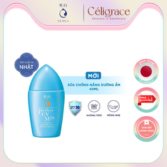 Sữa Chống Nắng Senka Kiềm Dầu, Mịn Lì SPF50/PA++++ Perfect UV Milk 40ml