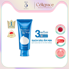 Sữa Rửa Mặt Senka Tạo Bọt Chiết Xuất Tơ Tằm Trắng Perfect Whip Facial Foam Wash