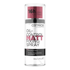 Xịt Khóa Nền Kiềm Dầu, Giữ Ẩm, Căng Bóng, Lâu Trôi Catrice Fixing Spray 50ml