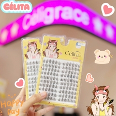 [TẶNG 10 NHẪN ĐỰNG KEO] [MI TRÊN - 10 HÀNG] Mi Giả CÉLITA Từng Cụm Tự Nhiên & Mềm Mại