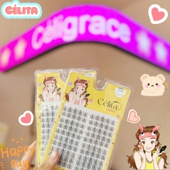 [TẶNG 10 NHẪN ĐỰNG KEO] [MI TRÊN - 10 HÀNG] Mi Giả CÉLITA Từng Cụm Tự Nhiên & Mềm Mại
