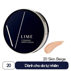 [DƯỠNG ẨM - XANH] Phấn Nước Lime Dưỡng Ẩm V Collagen Ample Cushion SPF50+ PA+++  20g
