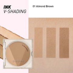 Phấn Tạo Khối Mềm Mịn Khuôn Mặt Thon Gọn PERIPERA Ink V Shading 9.5g