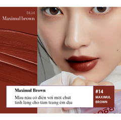 [MÀU DL07 - DL14] Son Kem BLACK ROUGE Double Layer Over Velvet Ver 2 - Gallery