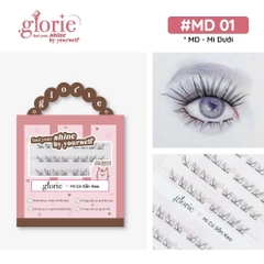 [6 HÀNG] Mi Giả Sẵn Keo GLORIE Cụm Tự Nhiên & Mềm Mại