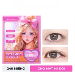 Miếng Dán Kích Mí Lưới MLEN DIARY Tàng Hình Phù Hợp Mọi Dáng Mắt