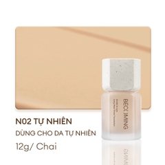 Kem Nền Da Dầu Mỏng Nhẹ Bền Màu Lâu Trôi Becoming Long Wear Sheer Foundation