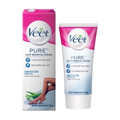 Kem Tẩy Lông VEET Silk & Fresh Hair Removal Cream