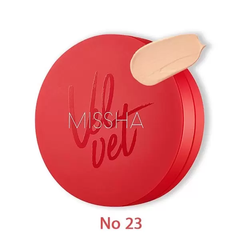 Cushion MISSHA Kiềm Dầu Che Phủ Cao Velvet Finish SPF50+/PA+++ 15g (Đỏ)