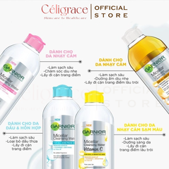 Nước Tẩy Trang Garnier Micellar Cleansing Water 400ml