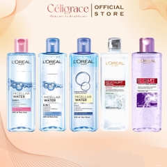 Nước Tẩy Trang L'OREAL Làm Sạch Sâu Trang Điểm Micellar Water 3-in-1 Deep Cleansing Even For Sensitive Skin (Nắp Xanh Đậm)
