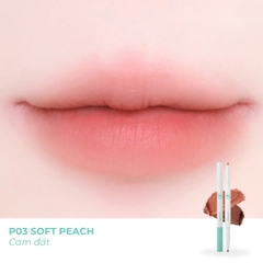 Chì Kẻ Viền Môi Dearmay Tạo Khối Môi 2 Đầu 2In1 Plumpy Lip Liner 0.46g