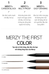 Bút Kẻ Mắt Nước Merzy Chống Trôi Another Me The First Pen Eyeliner 0.5g