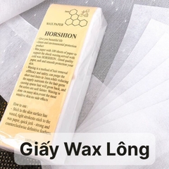 Giấy Wax Lông Horshion 100 Miếng